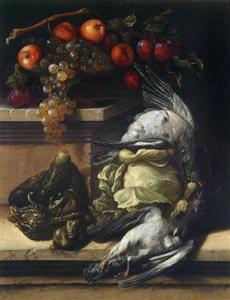 DE ESPINOSA Juan 1628-1659,Still Life with Fruit,Palais Dorotheum AT 2012-04-18