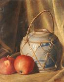 De EVANS Scott 1847-1898,Still Life of Basket with Fruit,Shapiro Auctions US 2009-11-22
