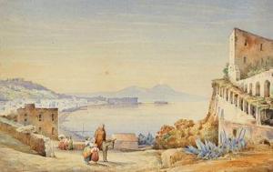 DE FABRIS Emilio,Veduta del golfo di Napoli,1840ca,Gonnelli IT 2018-07-02
