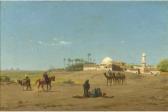 de FAMARS TESTAS Willem 1834-1896,An oasis in Egypt,Christie's GB 2003-04-29