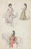 de FAMARS TESTAS Willem 1834-1896,Oriental female figures,Christie's GB 2015-05-13
