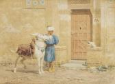 de FAMARS TESTAS Willem 1834-1896,Un âne de bonne maison au Kaire,Christie's GB 2015-06-23