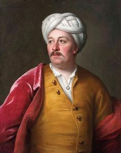 de FAVRAY Antoine 1706-1798,Portrait of a Levantine Merchant,Stahl DE 2015-09-26