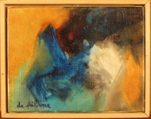 DE FELINE jacques 1928-1999,Paysage abstrait,Etienne de Baecque FR 2013-04-06