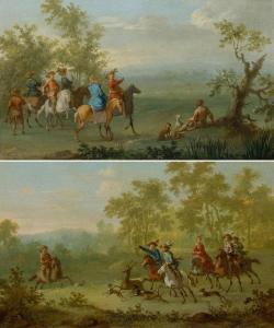 De FERG Franz Paula 1689-1740,Equestrian scenes,Galerie Koller CH 2016-09-23