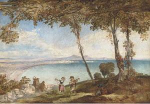 DE FLEURY J.V 1847-1868,The Bay of Naples,1855,Christie's GB 2004-09-09