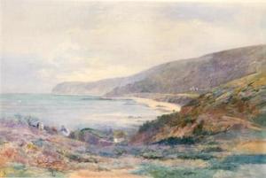 de fleury william 1800-1900,Bonne-Nuit Bay, Jersey,1892,Weschler's US 2004-04-24