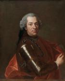 DE FONTAINE Louis,PORTRAIT D'HENRI FRANÇOIS GERBOLD, MARQUIS DE SAIL,1749,Tajan FR 2013-04-10