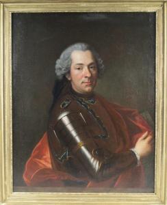 DE FONTAINE Louis,Portrait de Monsieur Henry François Gerbold, marqu,1793,Lafon FR 2013-11-25