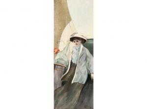 DE FONTENAY Charles 1889-1916,De Fontenay  - A bord,Ader FR 2008-10-17