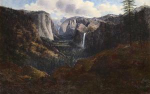 DE FOREST HENRY JOSIAH 1860-1924,General View of Yosemite Valley Near In,1892,Clars Auction Gallery 2016-10-16