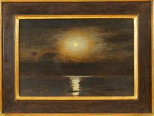 DE FOREST III LOCKWOOD 1896-1949,Ocean nightscape "Moonlight",California Auctioneers US 2018-12-09