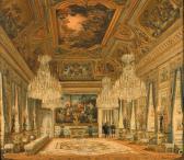 DE FOURNIER P,Salon d'un palais,1857,Millon & Associés FR 2014-05-16