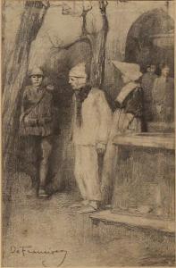 De FRANCISCO Pietro 1873-1969,La visita del soldato,Galleria Sarno IT 2017-12-13