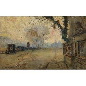 de FRICK Paul 1864-1935,Le bord du bois,Piasa FR 2022-09-21