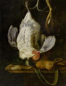 de FROMANTIOU Hendrik 1633-1694,The kill,Galerie Koller CH 2012-03-30