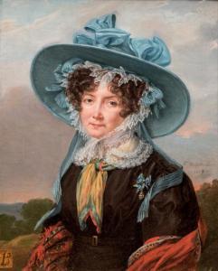 DE GALLEMANT Joséphine 1800,Portrait de Marie Jeanne de Beylie,1827,Binoche et Giquello 2017-06-09