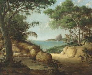 de GAULT Alfred,The Sugar Loaf and Botafogo Bay, Rio de Janeiro,1881,Christie's GB 2018-12-14