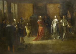de GEFFELS Frans 1615-1659,Elegant figures merrymaking in an interior,Bonhams GB 2013-03-19