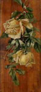 de GIACOMI Eugenio 1852-1917,Tralcio di rose gialle.,Rubinacci IT 2008-10-29