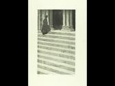 de GOEYE Michel 1900-1958,Femme montant les marges d'un édifice public,Morel de Westgaver 2012-05-12