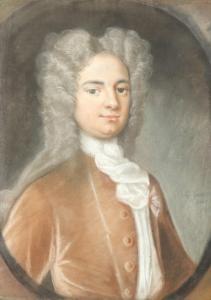 DE GRAVES Philip,Portrait of a gentleman, wearing a brown coat, in ,Woolley & Wallis 2021-08-11