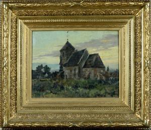 de GREEF Jean Baptiste 1852-1894,La chapelle,Galerie Moderne BE 2021-06-21