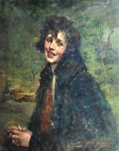 de GREGORIO Francesco 1862-1912,Figura nel bosco,Vincent Casa d'Aste IT 2021-12-04