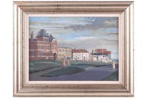de GREY Roger 1918-1995,A Coastal Town,Dawson's Auctioneers GB 2023-04-27