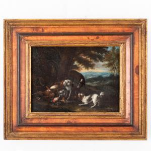 de GRYEFF Adriaen 1657-1715,Paesaggi con cacciagione,Wannenes Art Auctions IT 2023-12-11