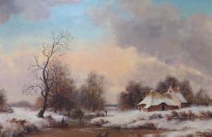 de HAAN Stephan 1957,Winter landscape,Great Western GB 2022-04-06