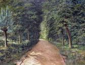 DE HAAN,Tree lined walk,Canterbury Auction GB 2013-12-06