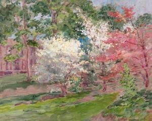 De HAAS Alice Preble 1859-1920,Dogwood Blossoms,William Doyle US 2022-06-29