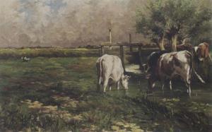 DE HAAS Jean Hubert Leonard 1832-1908,Cows in a Landscape,Sotheby's GB 2003-09-29