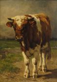 DE HAAS Jean Hubert Leonard 1832-1908,Study of a bull,Rosebery's GB 2017-12-06