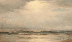 de HAAS Willem Frederik 1830-1880,Waves Along the Beach,Skinner US 2017-01-27