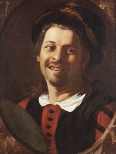 de HAEN David 1585-1622,portrait of an artist, possiby a self portrait, in,Sotheby's GB 2005-12-07