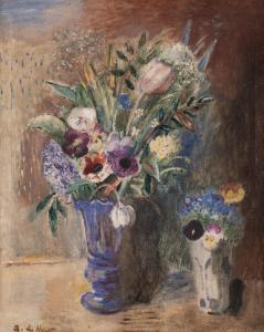 de HAER Adolf 1892-1945,Osnabrück Flower still life,Hargesheimer Kunstauktionen DE 2021-03-13