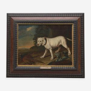 de HAMILTON Carl Wilhelm 1668-1754,White Dog and Pheasants in a Landscape,Freeman US 2022-07-14
