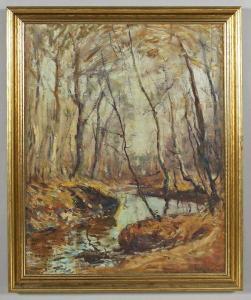 De HAVEN Frank 1856-1934,A wooded landscape,Dallas Auction US 2009-09-02