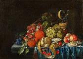 De HEEM Cornelis 1631-1695,Fruit Still Life with Oysters and a Wine Glass,1680,Lempertz 2016-11-19