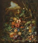 DE HEEM David Jacobz 1800-1800,Fleurs, fruits et papillon,Etienne de Baecque FR 2013-12-02
