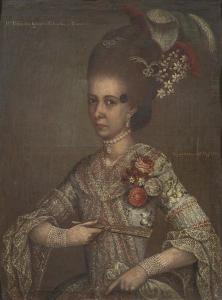 de HERRERA Fray Miguel,Retrato de doña Feliciana Belendes y Ramires,1783,Subastas Segre 2021-12-14