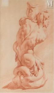 de HEUR Cornelis Joseph,Étude d\’un décor marin d\’après une sculpture,Millon & Associés 2024-03-21