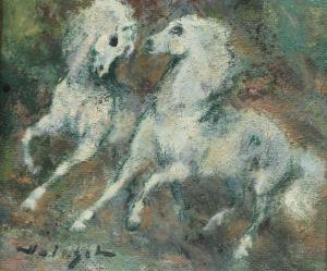 DE HOLESCH Denes,Flirtation, Lippizaneri Horses,Bamfords Auctioneers and Valuers 2023-02-15
