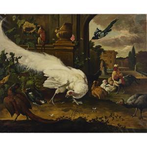 de HONDECOETER Melchior 1636-1695,DER WEISSE PFAU,Waddington's CA 2016-06-20