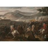 de Hondt II Lambert 1645-1709,Combat contre les turcs,Tajan FR 2022-03-24