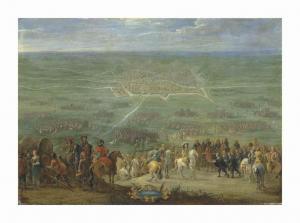 de Hondt II Lambert 1645-1709,The Surrender of the City of Utrecht,1672,Christie's GB 2017-07-07
