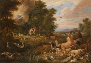 de HONDT Lambert I 1620-1665,The Expulsion from the Garden of Eden,Sotheby's GB 2024-04-10