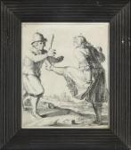 De HOOGHE Romeyn 1645-1708,The Art of Self-Defence,1680,Christie's GB 2008-09-02